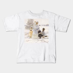 snow field Kids T-Shirt